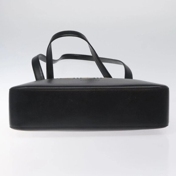 BURBERRY Nova Check Shoulder Bag Canvas Beige Gold - Picture 9 of 16